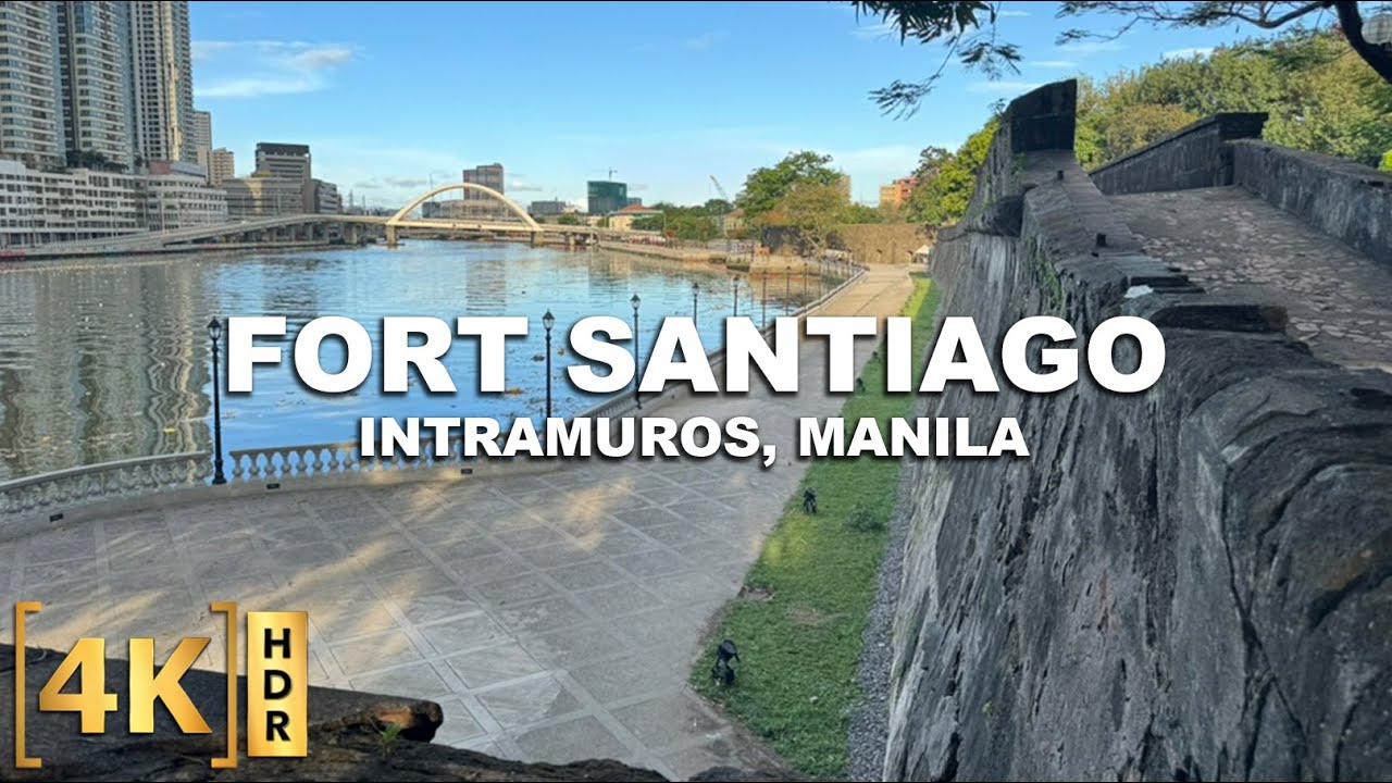 The Most Historic Place in Manila! FORT SANTIAGO, Intramuros | New Riverwalk Esplanade Walking Tour