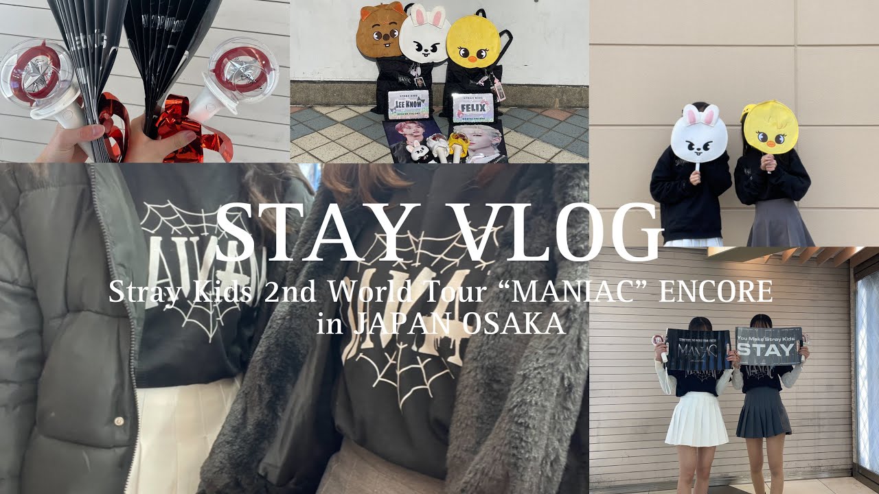 【LIVE vlog🕊🤍】StrayKids live vlog in 京セラドーム | 参戦vlog | stayvlog | 推しから...🫶🏻💖