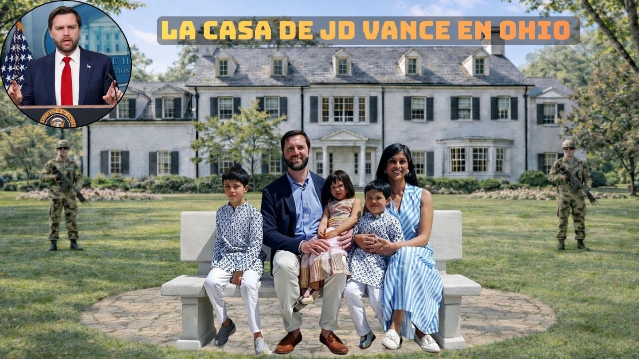 La casa de JD Vance en Ohio – De Appalachia a Washington, una vida conservadora discreta