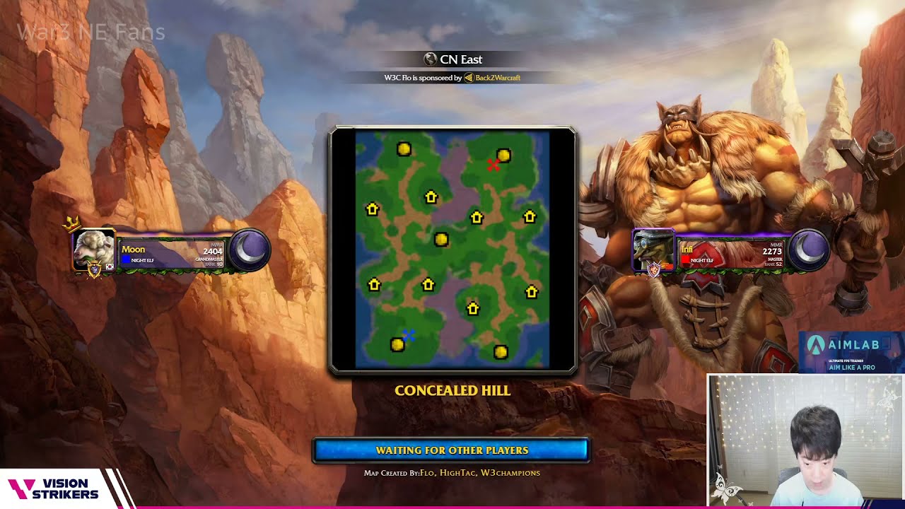 Moon[NE] vs Infi[NE] CH on W3Champions