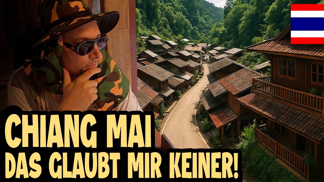 DIESEN ORT IN CHIANG MAI MUSST DU GESEHEN HABEN... 🤯🇹🇭 Mae Kampong