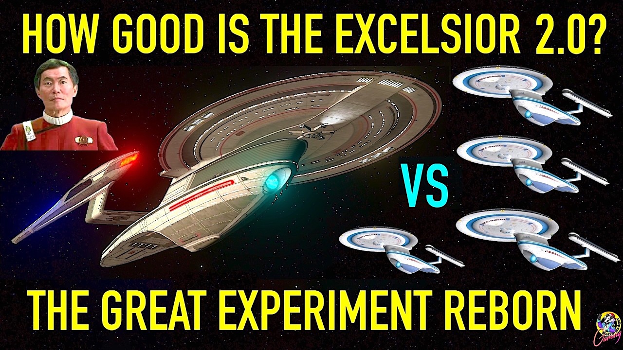 Viewer Request - How Many Original Excelsiors Can It Defeat? - Star Trek Starship Battles