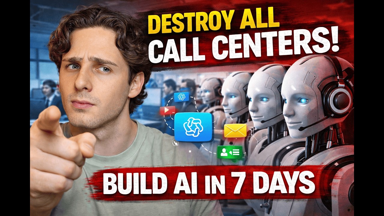 I’m Replacing Call Centers With AI (Built in 7 Days, No Coding)
