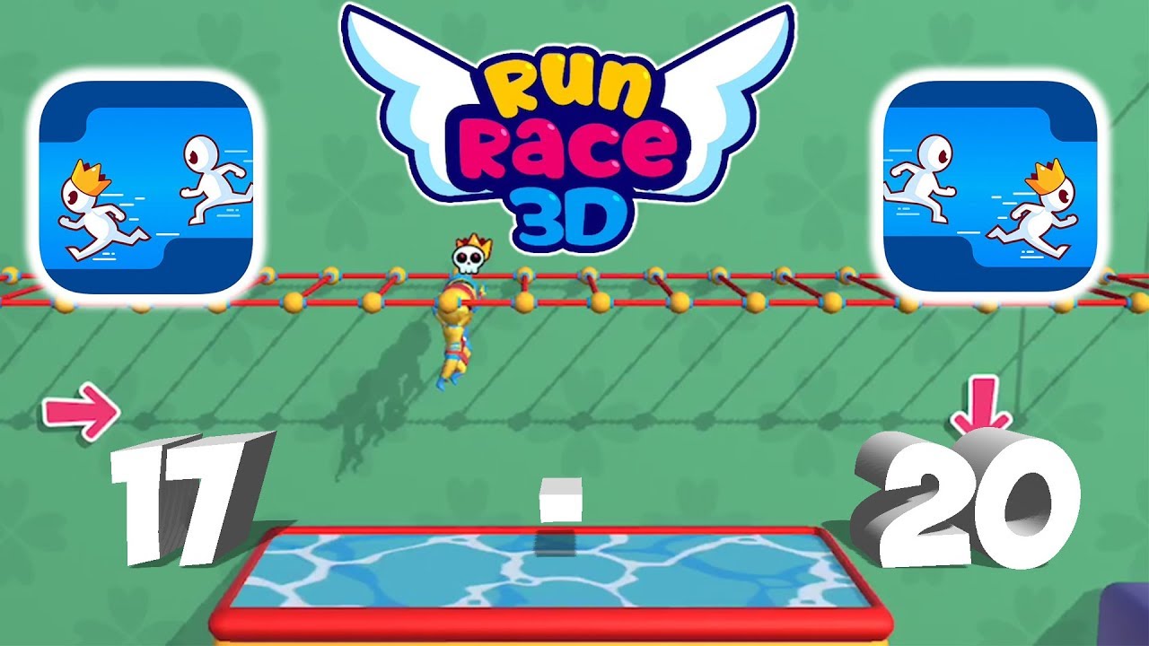 Run Race 3D - Gameplay - Level 17 - 20 (iOS - Android)