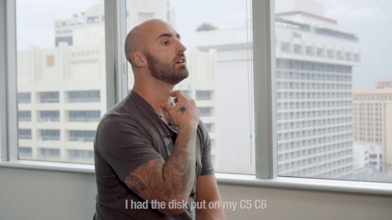 Neck Pain Treatment after Cervical Disc Replacement Surgery - Blake Testimonial for Precision Spine