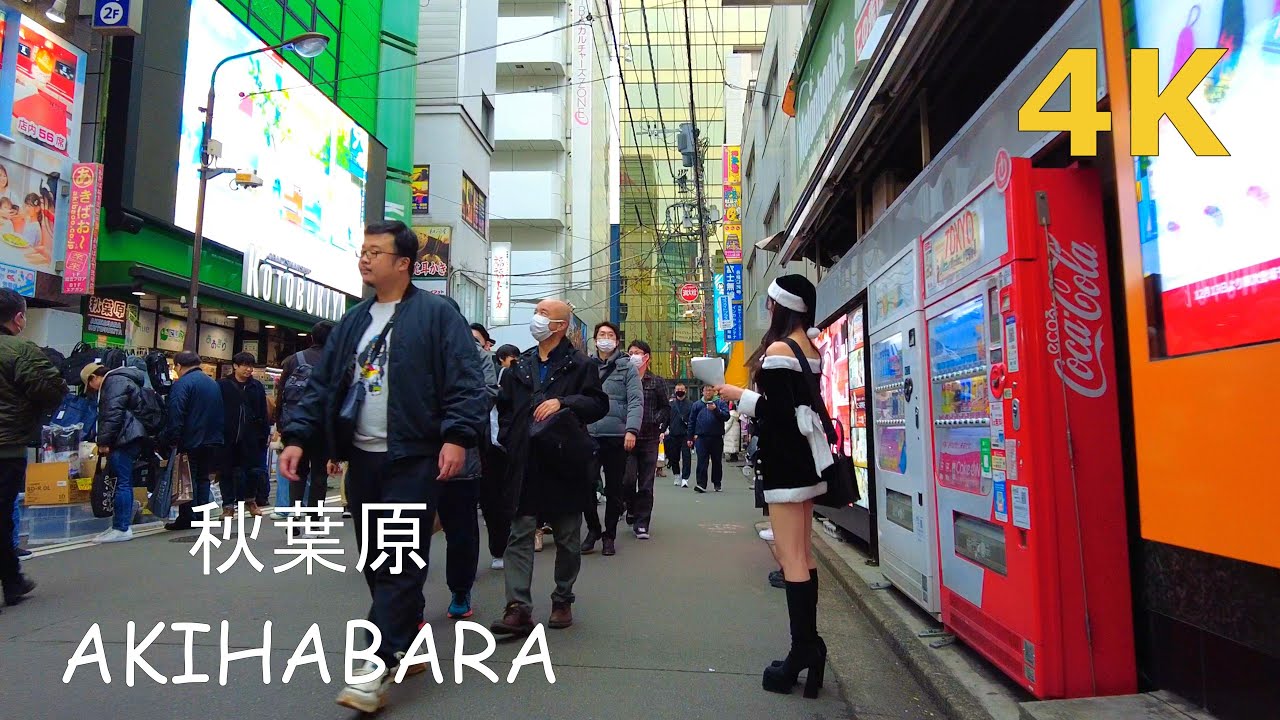 【4k】秋葉原を散歩🧸Tokyo walk-Akihabara