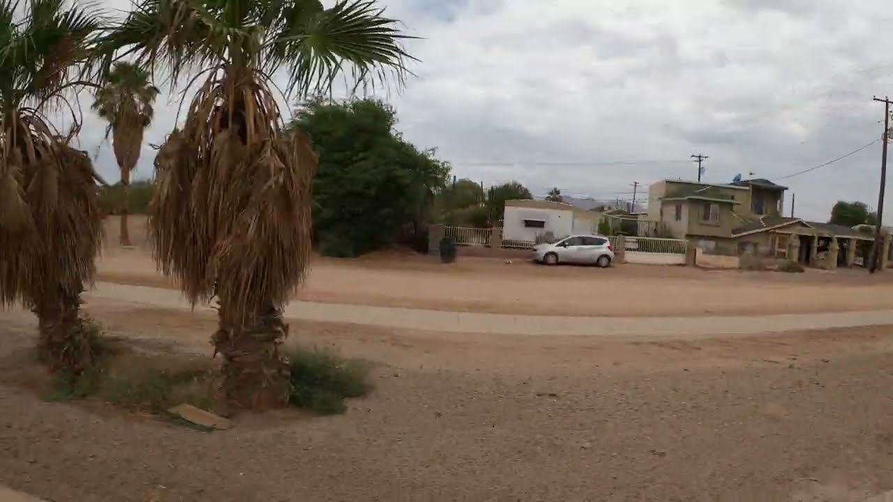 Drive on Los Angeles Ave, Wellton, Arizona to Old US 80,  Ligurta Foothills, 29 July 2022, GX052137