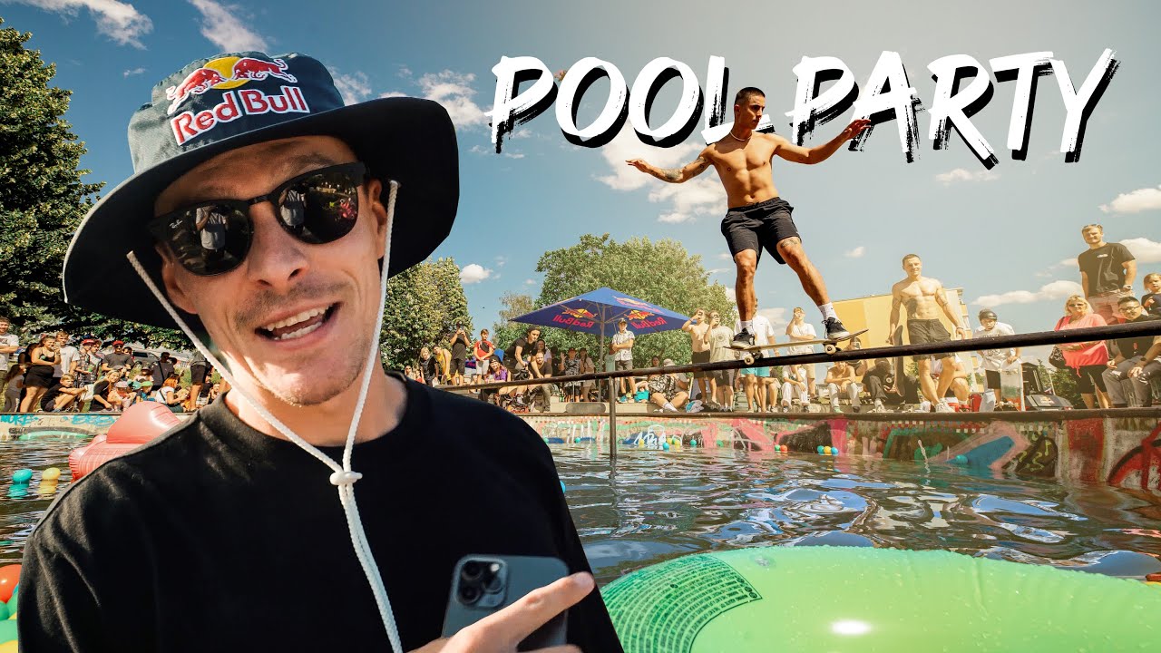 SKATEPARK JSME PROMĚNILI NA AQUAPARK