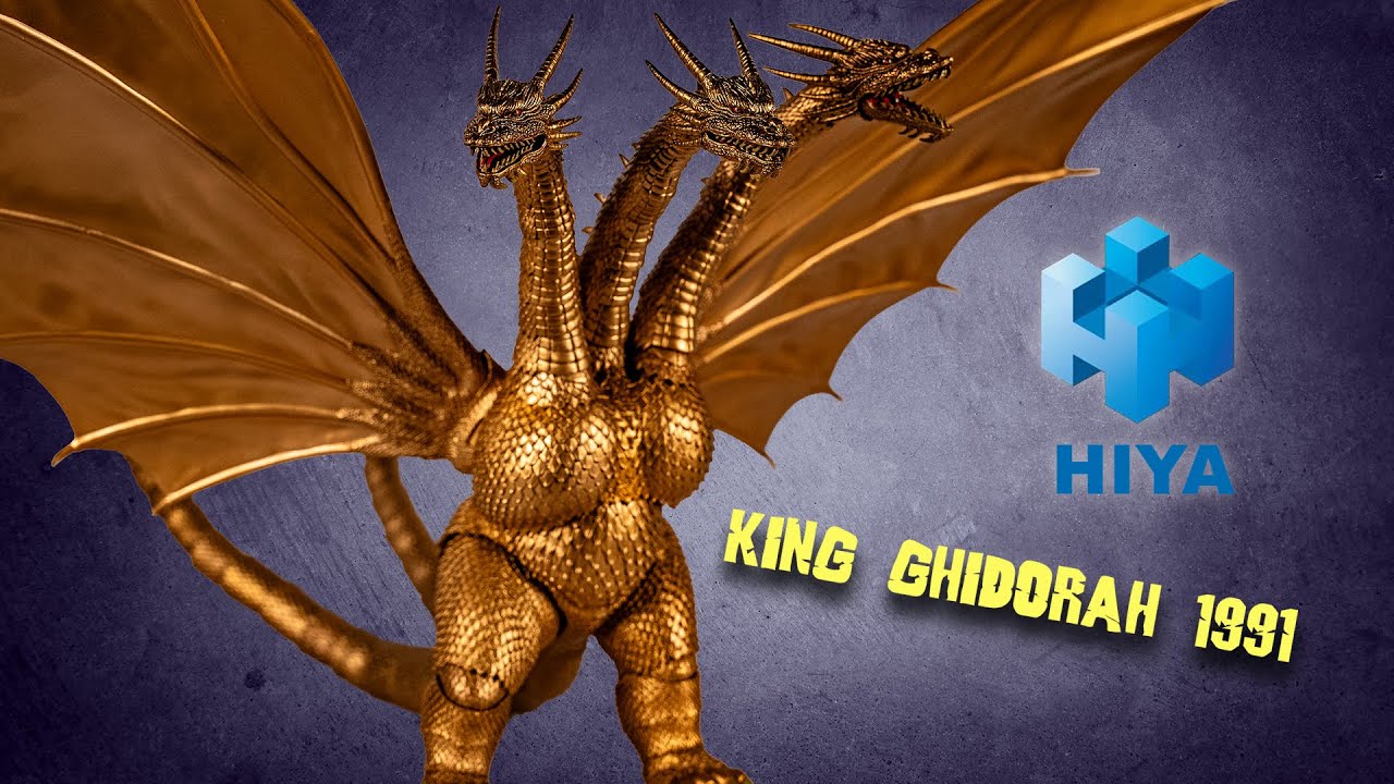 Hiya Toys King Ghidorah 1991 Review - The Best Articulated Ghidorah?