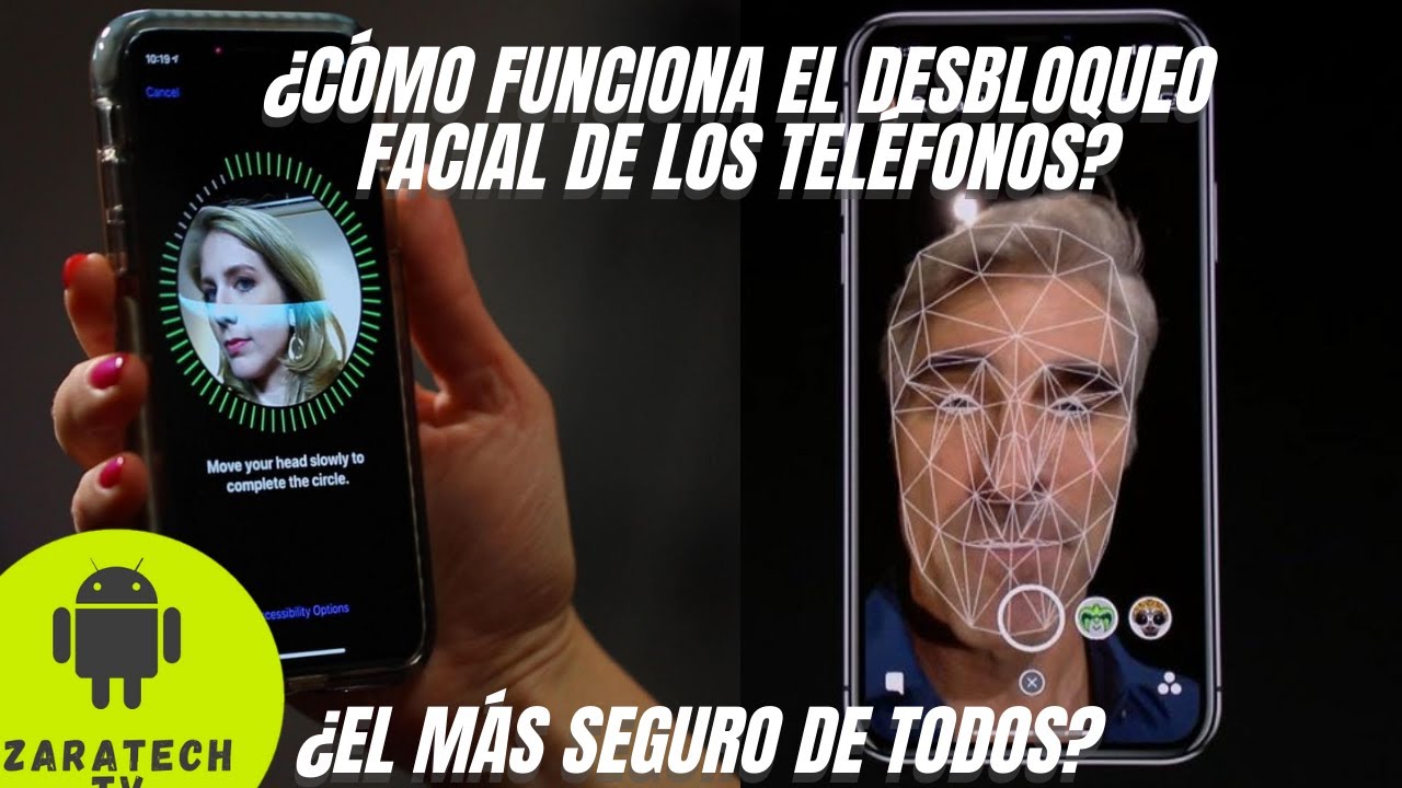 &iquest;C&Oacute;MO FUNCIONA EL DESBLOQUEO FACIAL DE LOS TEL&Eacute;FONOS?- FACE ID DE APPLE Y DESBLOQUEO DE ANDROID