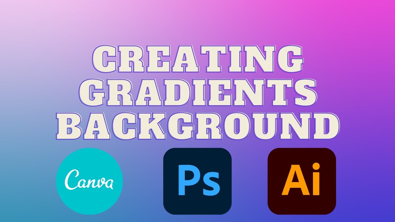 How to Make or Create Gradients Background for Canva Contributor Using Photoshop or Illustrator