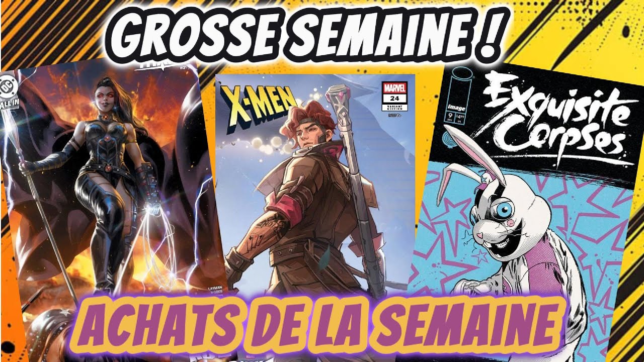 Mes achats comics du 21 janvier (CDM) : grosse semaine !