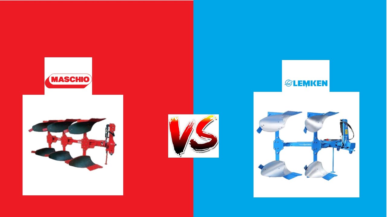 Maschio Plough VS Lemken Plough