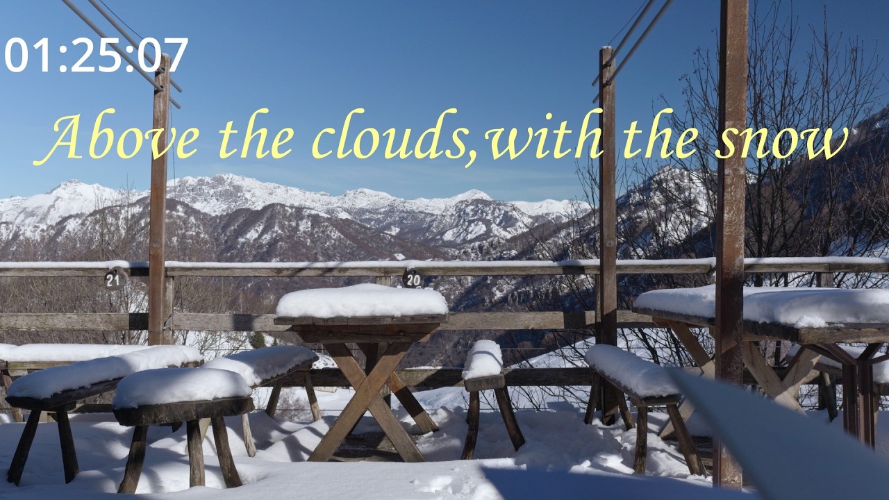 STUDY WITH ME at Piani d'Erna, Italy 2-HOURS  #studywithme  #pomodoro  #italytravel #deepwork Ep2. 