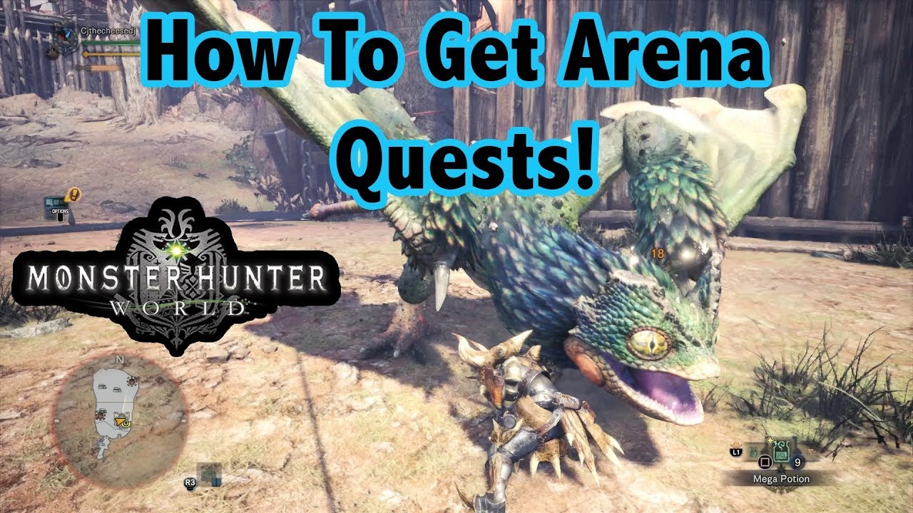 How To Do Arena Quests In Monster Hunter World!