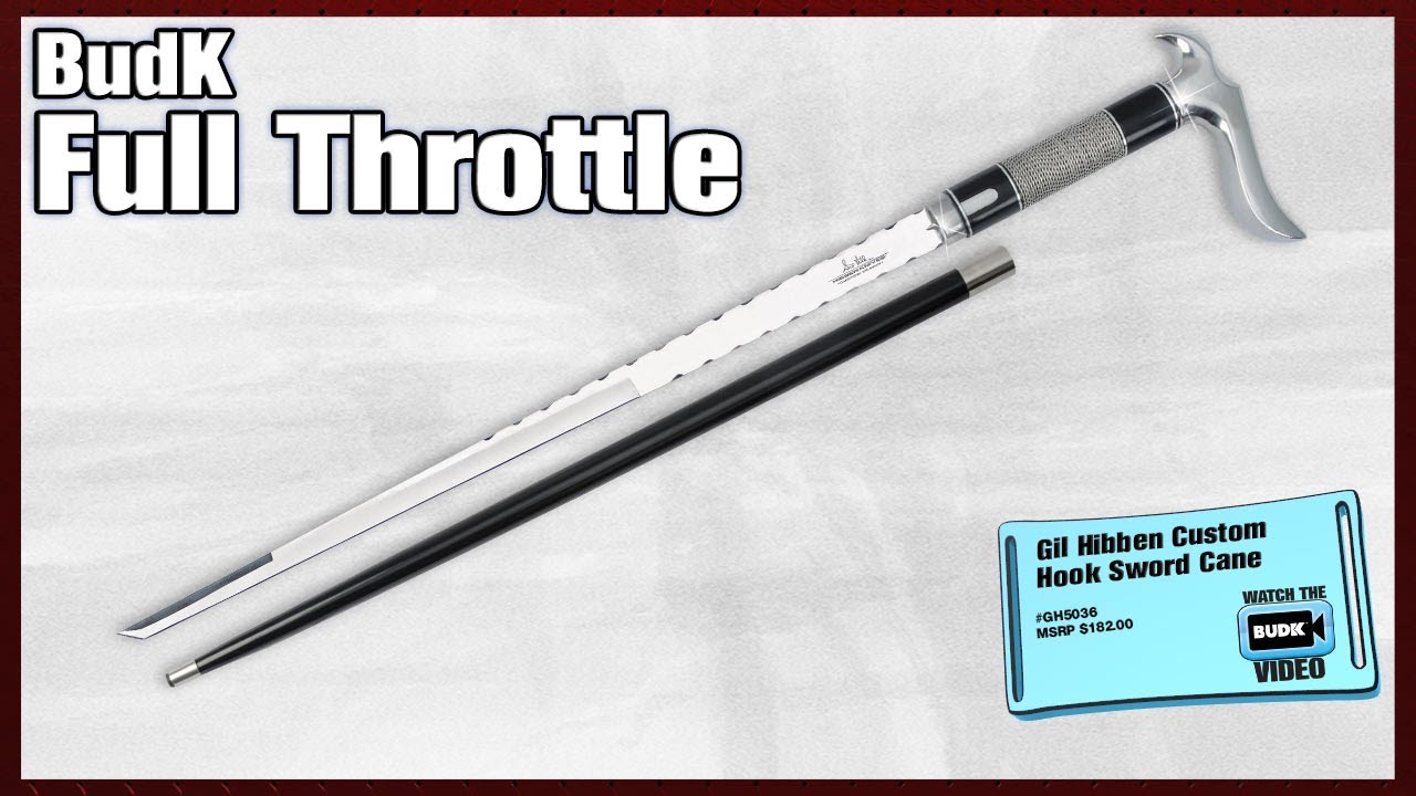 Gil Hibben Custom Hook Sword Cane