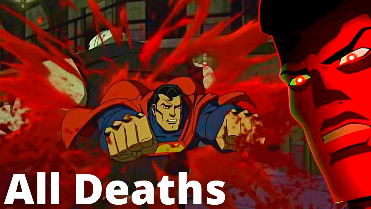 All Deaths: Injustice Animated Movie (Superman Goes On A Rampage)