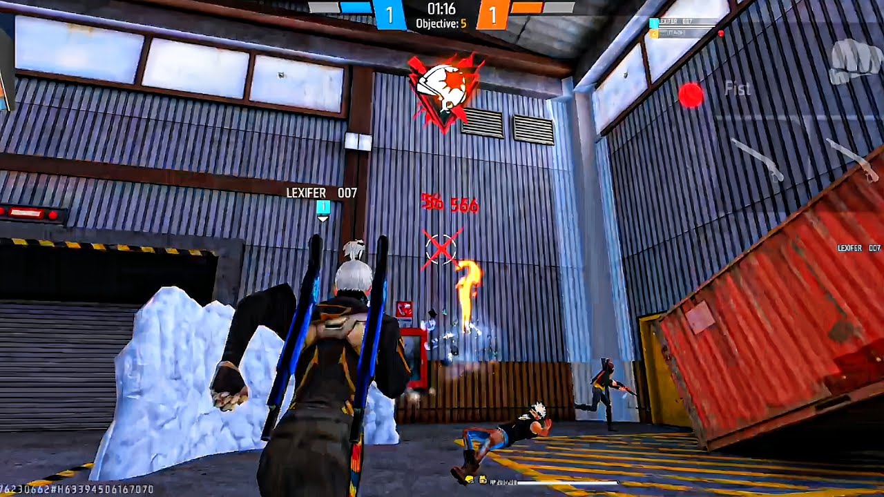 2 Vs 2 Lone wolf Gameplay 🔥 || FreeFire 