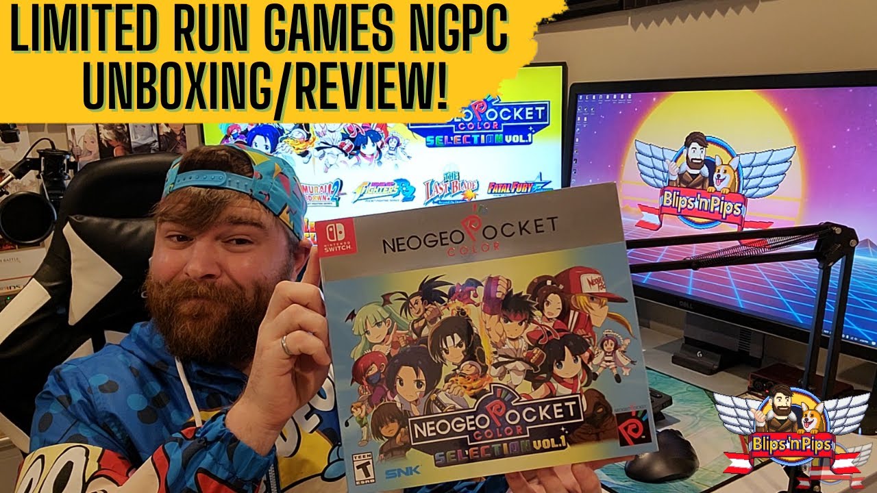 Limited Run Games NeoGeo Pocket Color Collection Unboxing+Review!