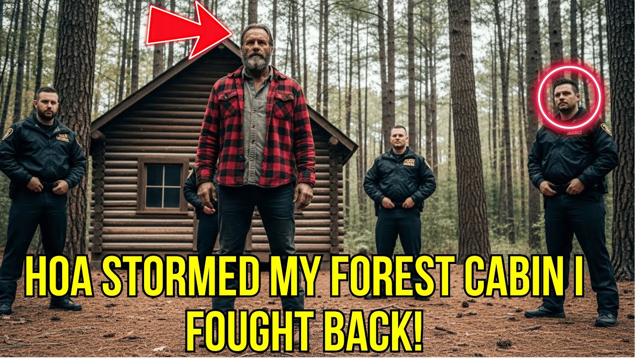HOA Claimed My Forest Cabin Was Theirs — I Grabbed My Shotgun, and They Fled Before I Said a Wor