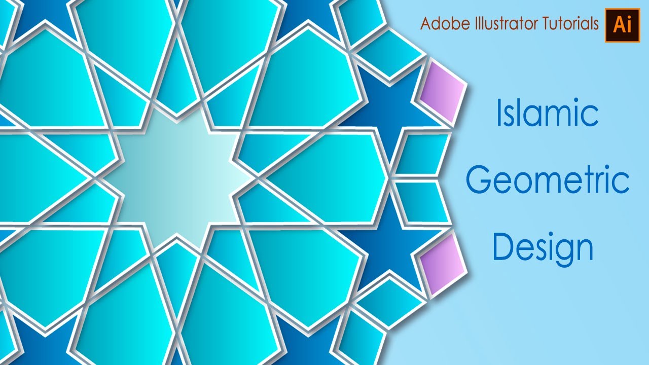 create islamic geometric design | adobe illustrator tutorial