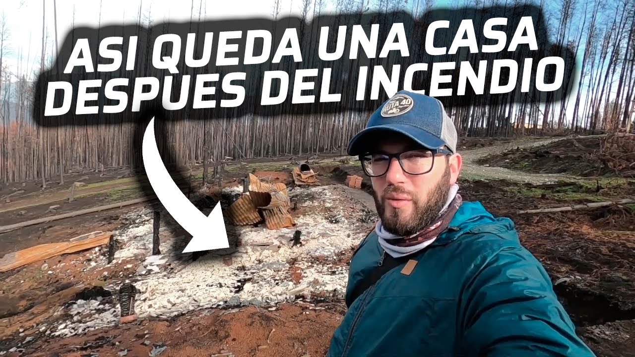 RECORRO LA ZONA DONDE HUBO UN DEVASTADOR INCENDIO👀 | LAGO PUELO🇦🇷