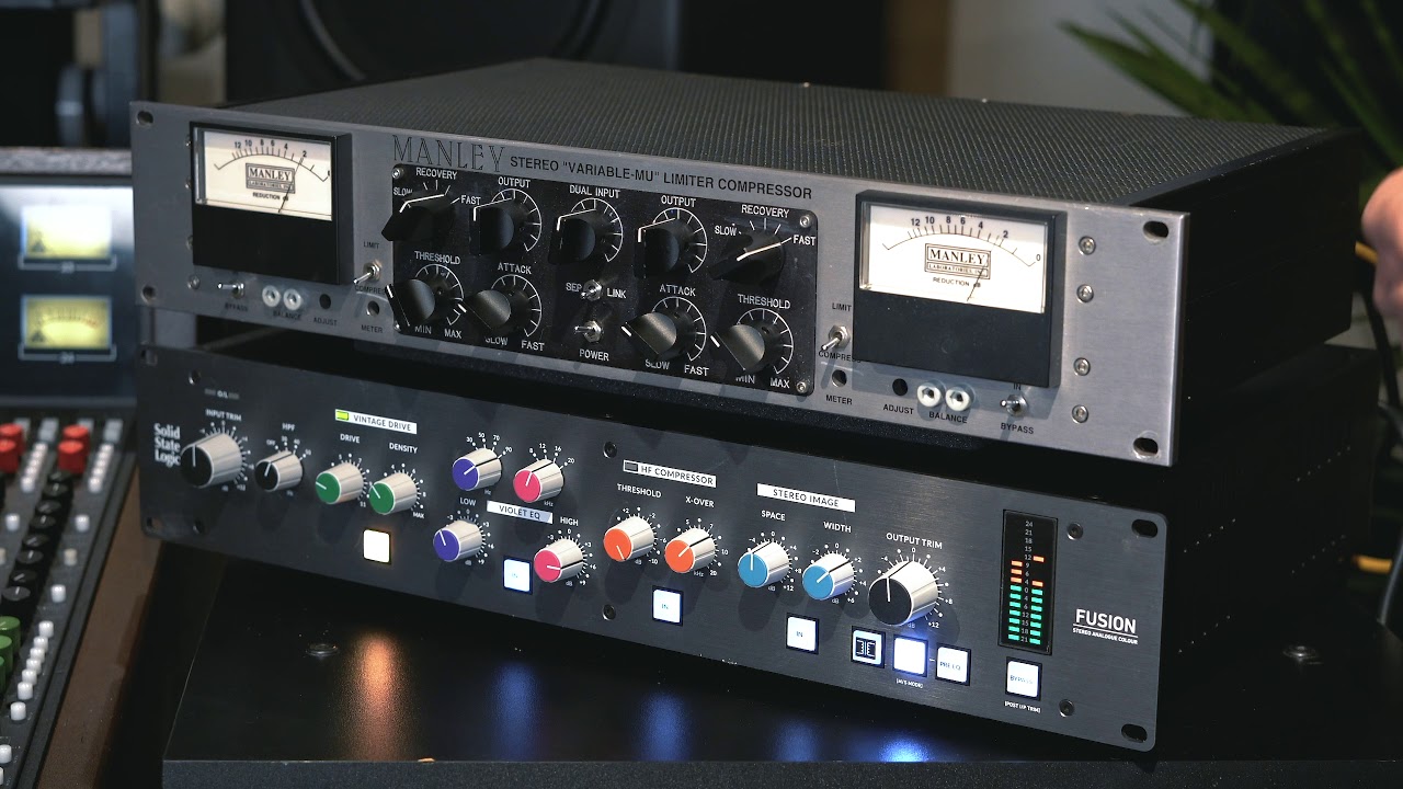On Demo | SSL Fusion Analogue Processing Tool