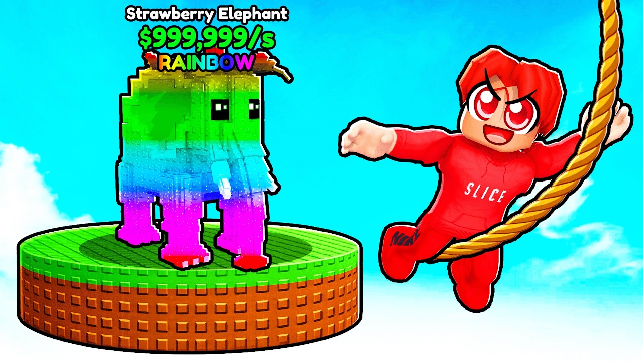 Ich KRIEGE 0,00001% STRAWBERRY ELEPHANT in ROBLOX