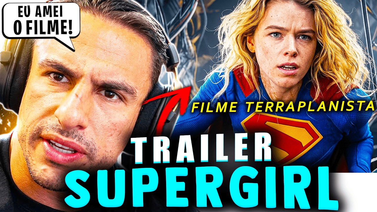 SUPER XAND&Atilde;O REAGINDO - SUPERGIRL | TRAILER OFICIAL DO FILME