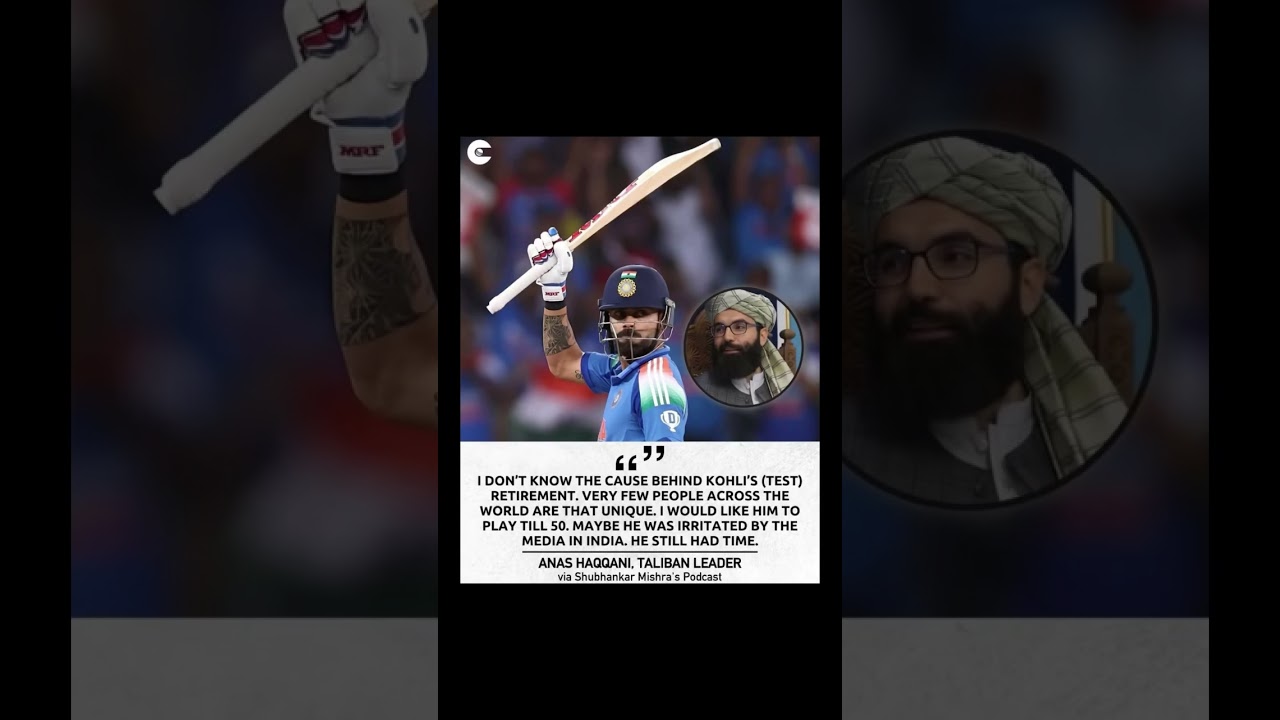 Why Taliban Leader loves Virat Kohli #shorts #viratkohli #indvspak