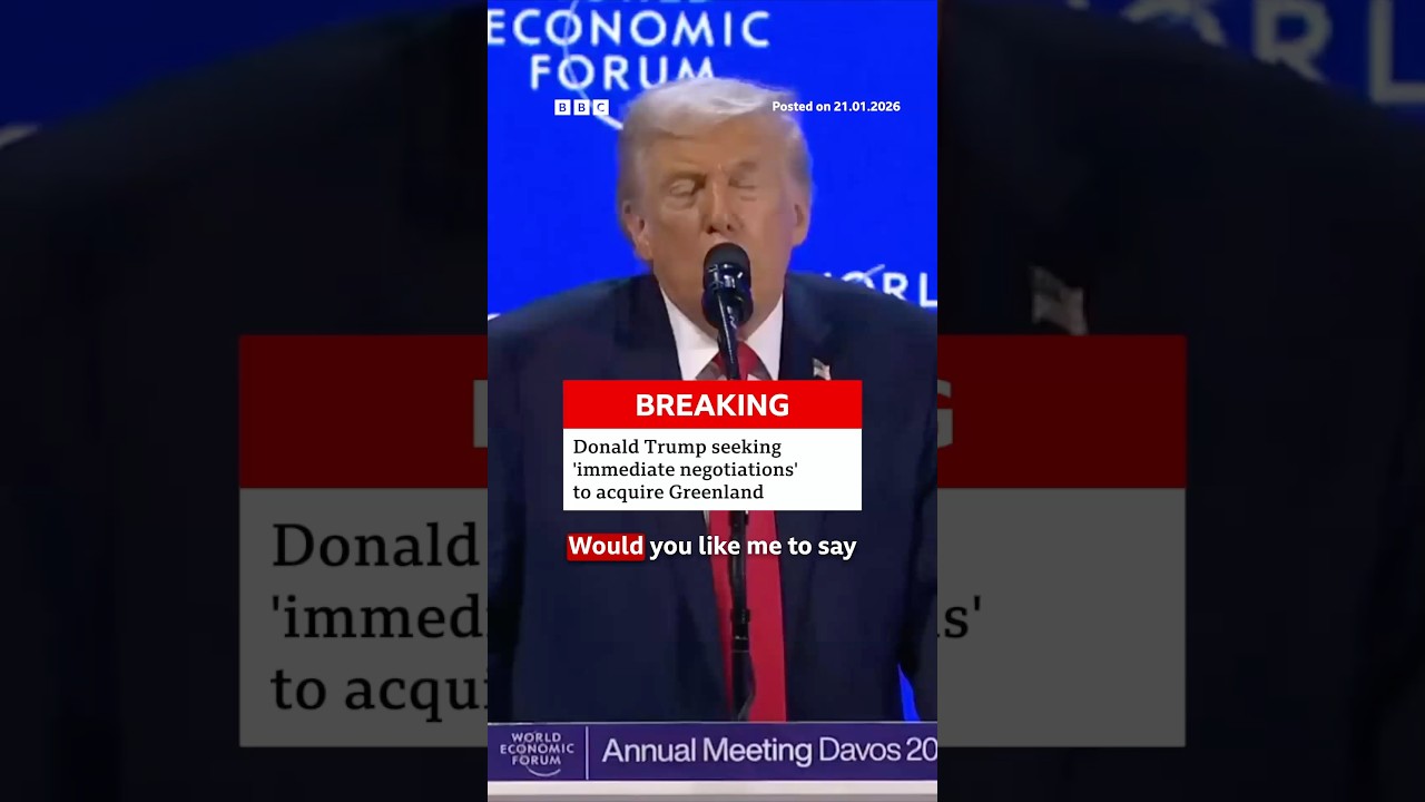 US President Trump seeking ‘immediate negotiations’ to acquire Greenland. 