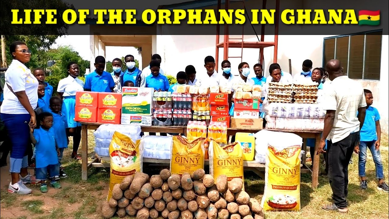 Charity Vlog|WE VISITED AN ORPHANAGE IN GHANA🇬🇭A must watch!!!