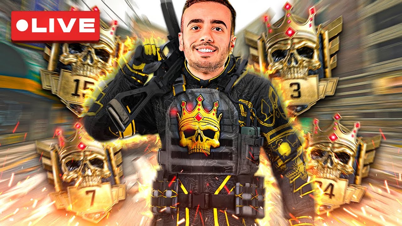 🔴LIVE | RANKED/TOP250 no WARZONE 🔥| MUNDIAL(WSOW) em 3 DIAS 🏆