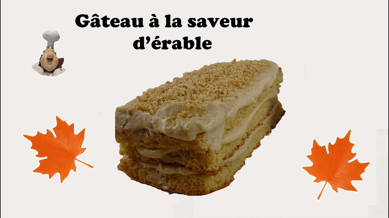 Gâteau à la saveur d’érable (recette #194)