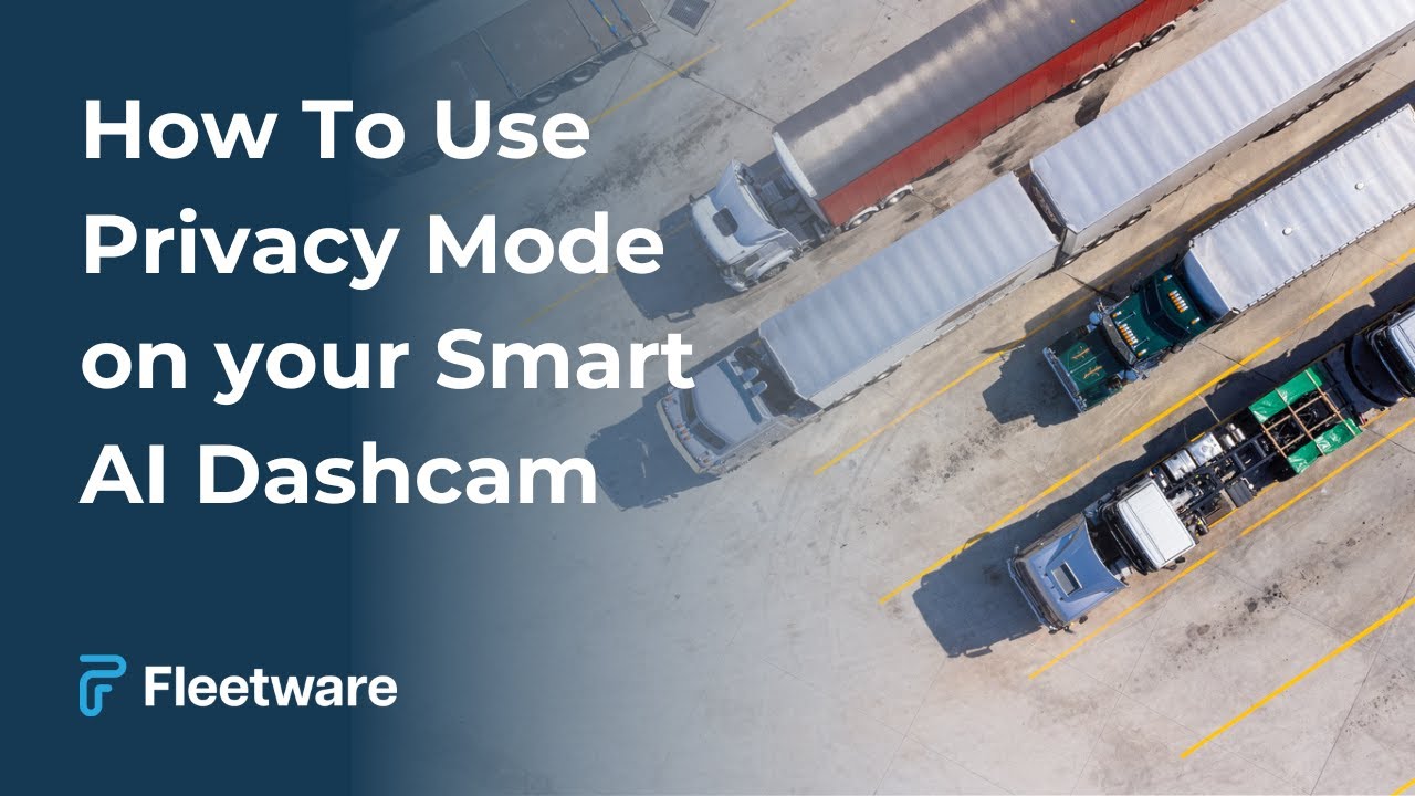 How To Use Privacy Mode on your Smart AI Dashcam