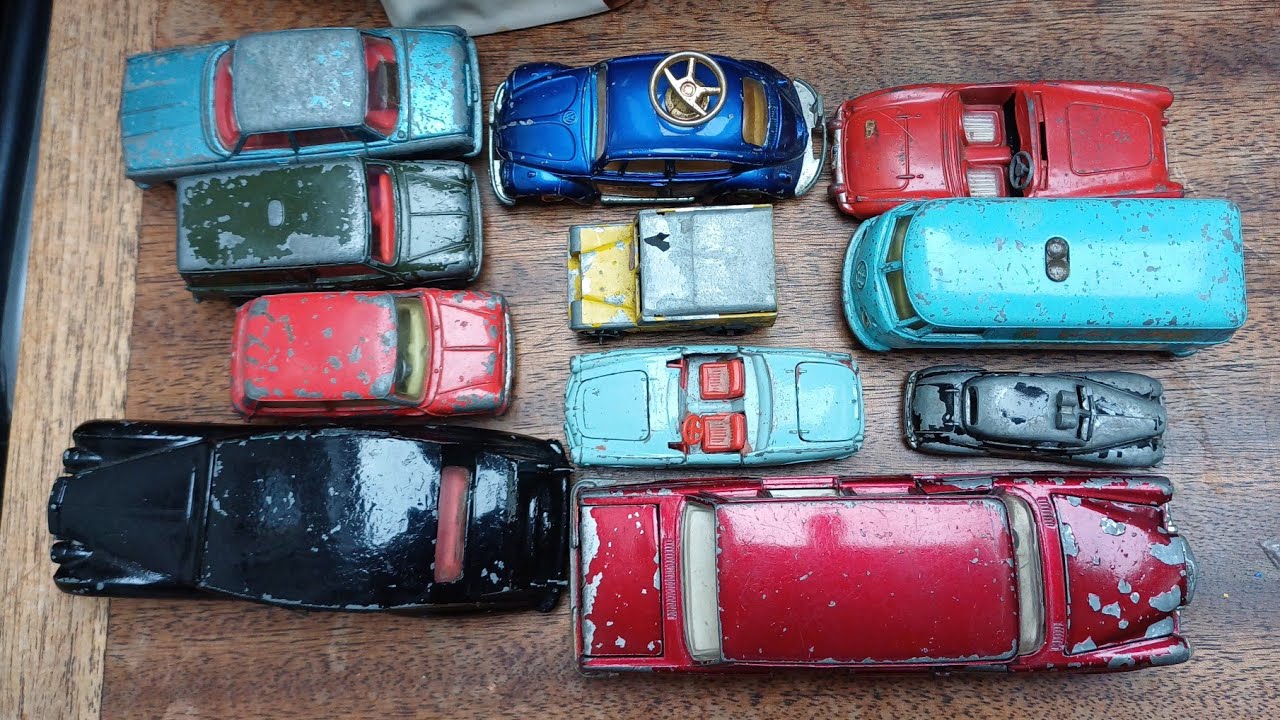 Unboxing Corgi Dinky vintage diecast another joblot from ebay