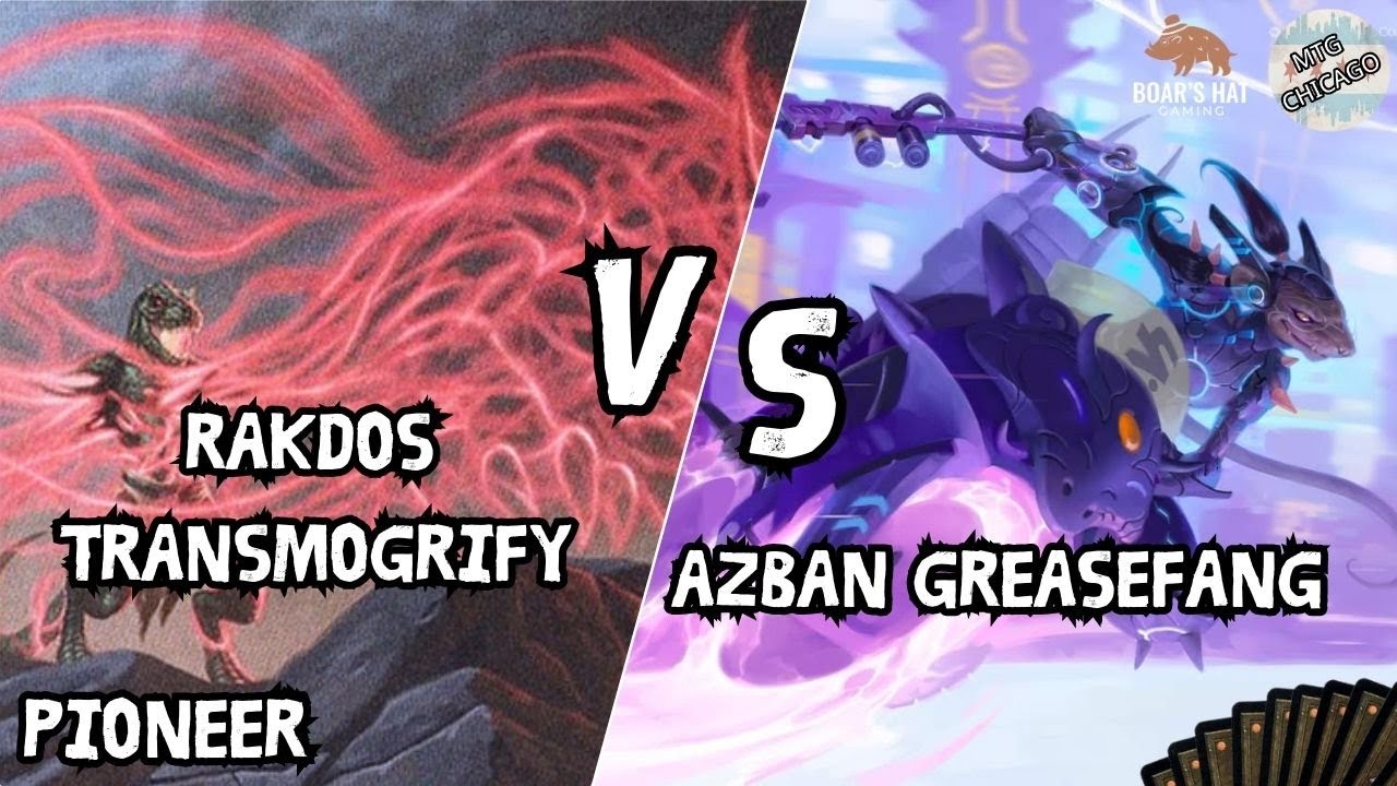 Rakdos Transmogrify VS Azban Greasefang [MTG Pioneer]