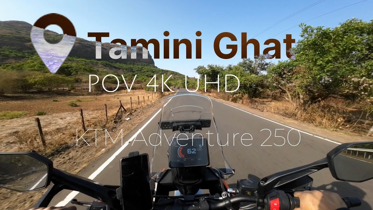 KTM Adventure 250 ride review | Tamini Ghat | 4K UHD FPV POV