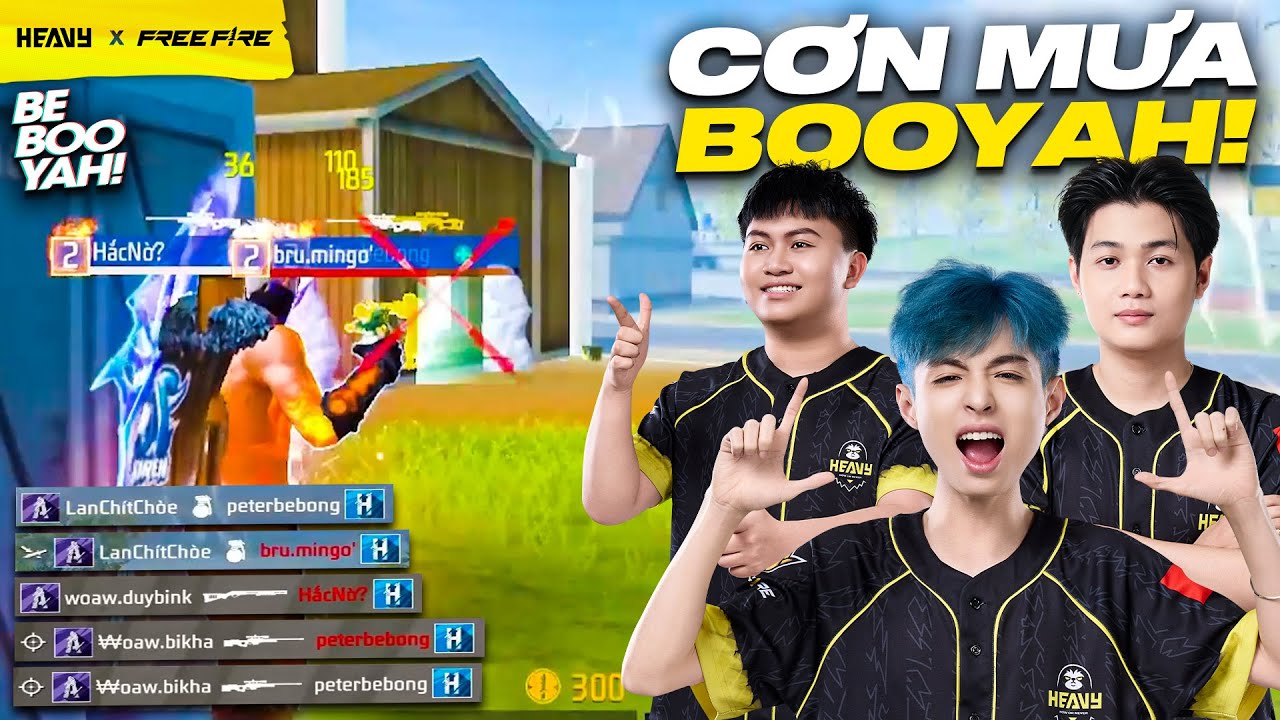 [Mic-check] Liên Tục Booyah, HEV vượt qua Play-off của Be Booyah! | HEAVY Free Fire