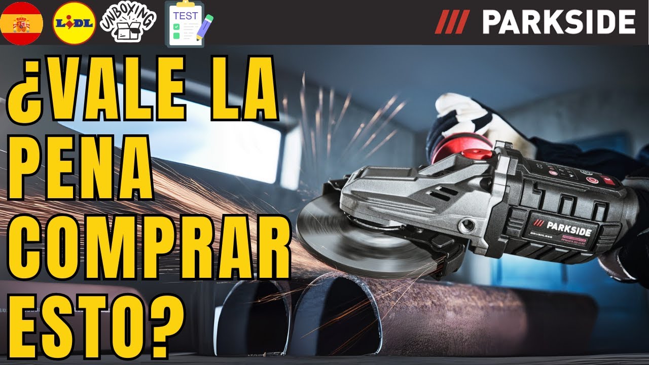 AMOLADORA ANGULAR DE CABEZAL PLANO RECARGABLE Parkside PPWSFA-20-Li C4 ESPAÑA ESPAÑOL LIDL