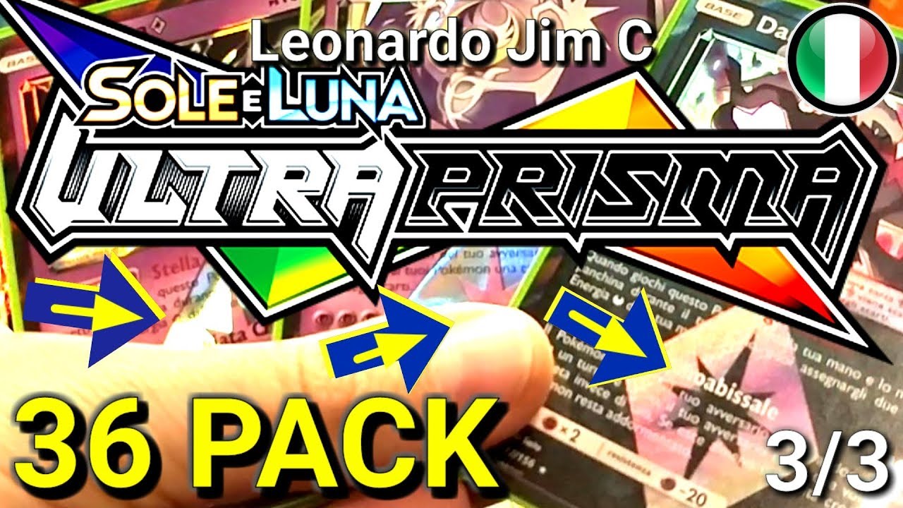 TERZA PRISMA DEL BOX !
APERTURA POKÉMON BOX SOLE E LUNA ULTRA PRISMA 3/3 (ITA) Pack Opening !