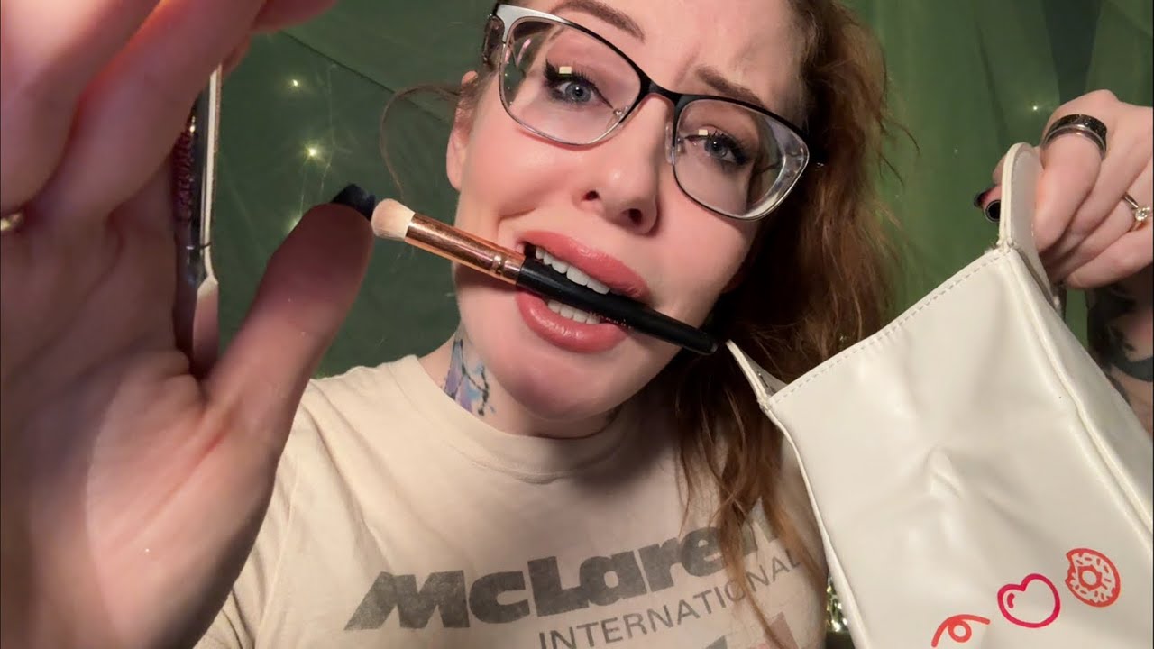 Fishbowl Effect ASMR while Doing Your Makeup