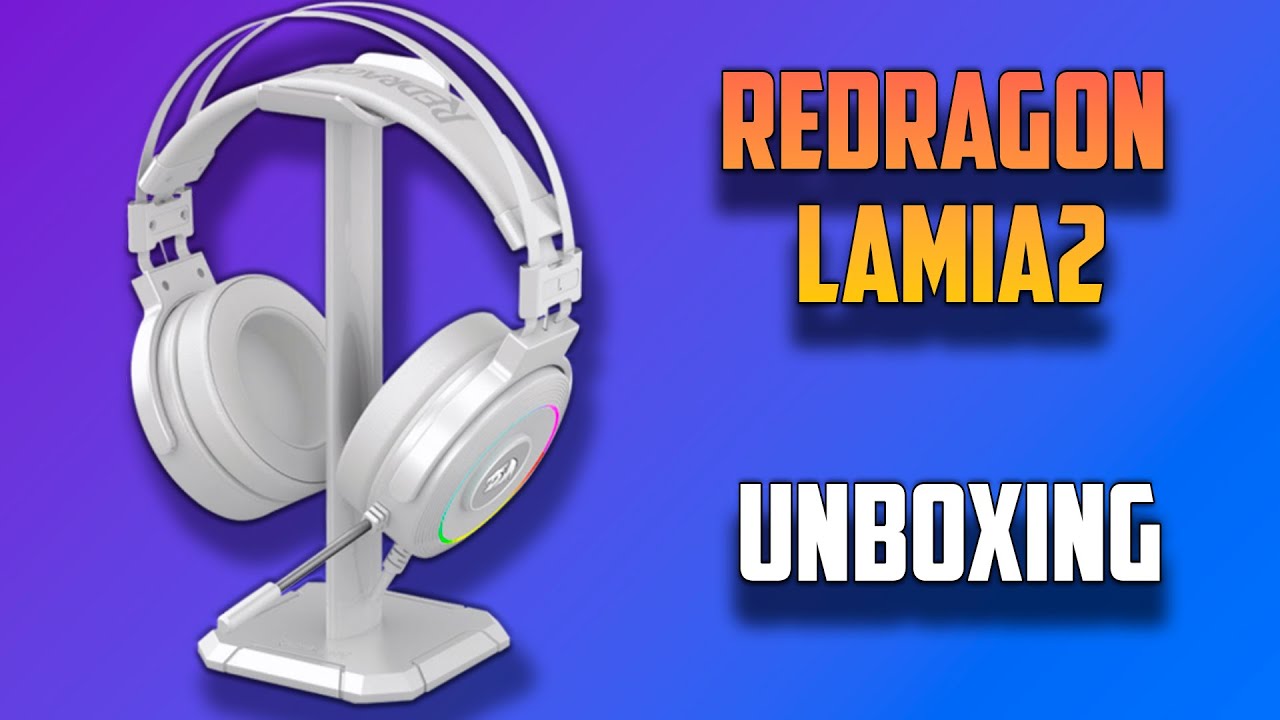 Los MEJORES auricualres CALIDAD precio? - Unboxing redragon LAMIA 2