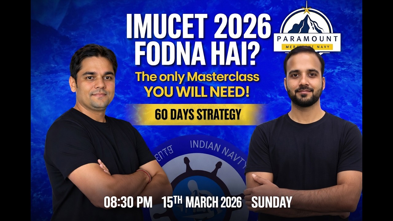 IMU CET 2026 Preparation | All About CRASH COURSE Batch | Ajay Sir | Anand Sir