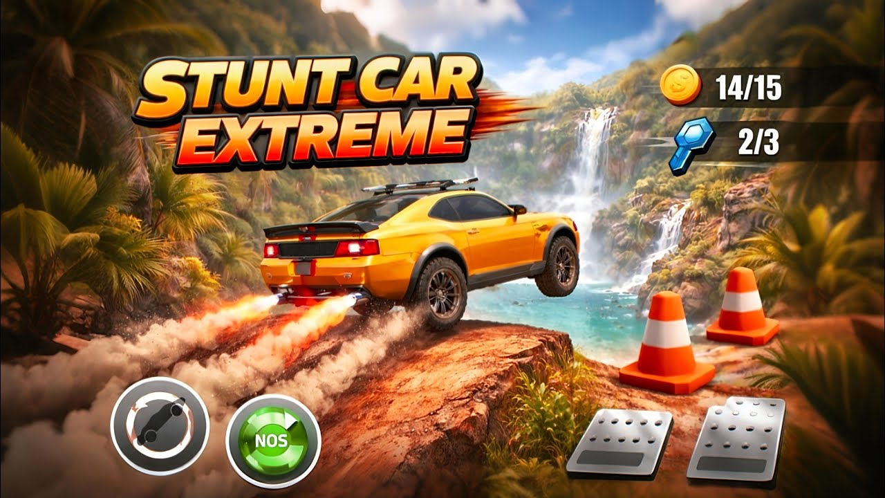 Stunt Car Extreme – Impossible Mega Ramp Challenge – Android Gameplay #2