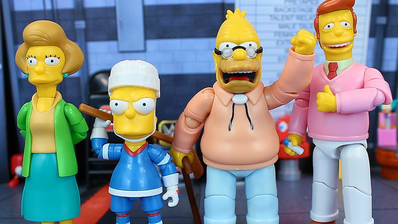 Jakks Pacific Wave 5 The Simpsons Figure Review!