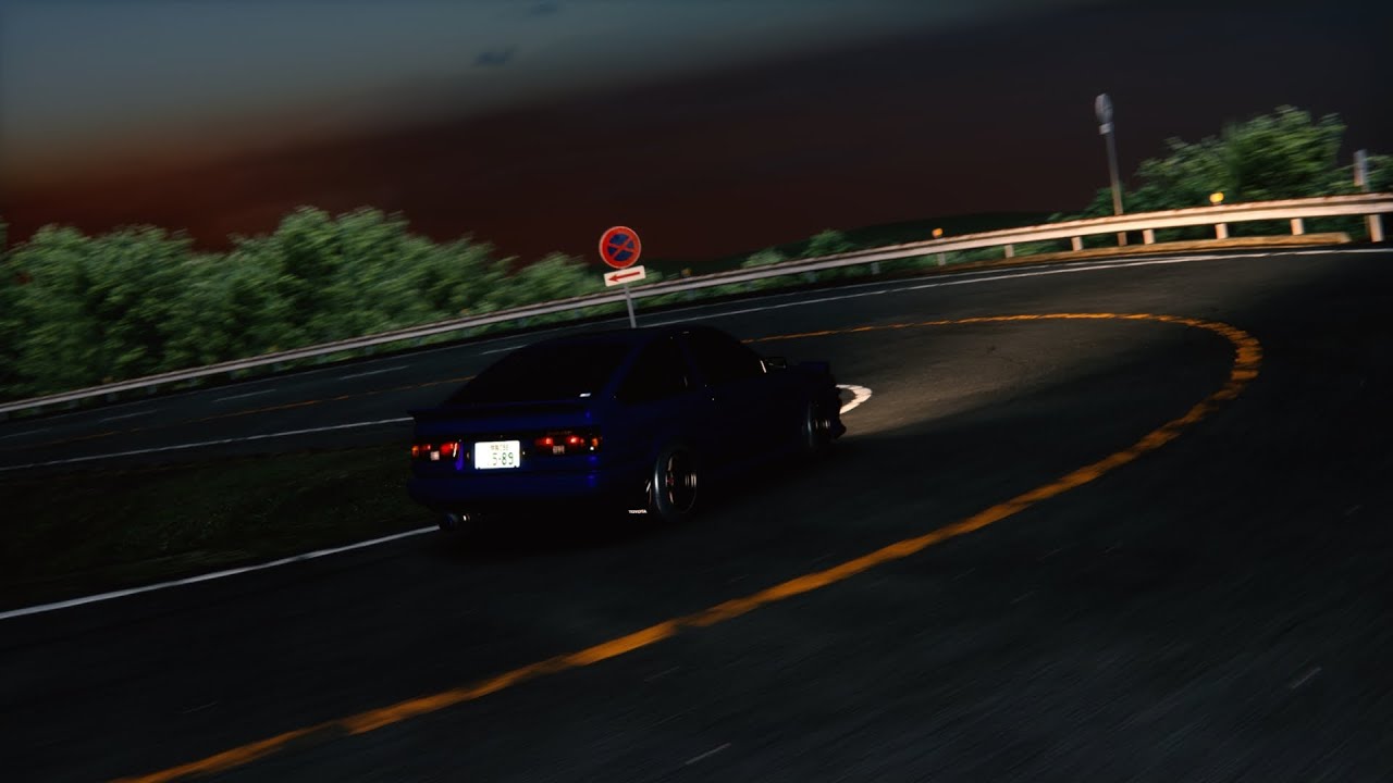 PK Akina 5:00.795 AE86 Drift  | Touge Life 1 | Assetto Corsa - Practice run