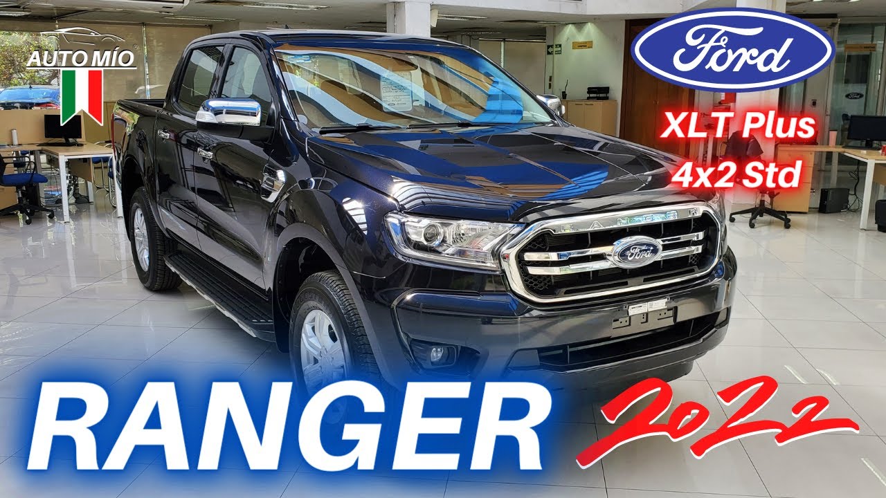 FORD RANGER XLT PLUS CREW CAB 2022 | GASOLINA 2.5L 4x2 5 VELOCIDADES Transmisión Manual PICKUP