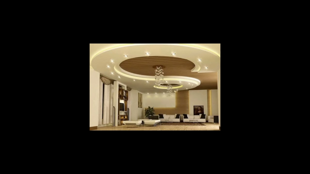 False ceiling Design round shape | Round false ceiling design for hall | Gypsum round design #shorts