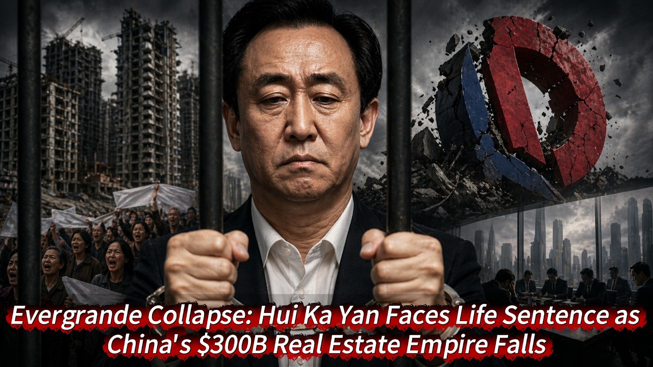 Крах Evergrande: Хуэй Ка Янь грозит пожизненное заключение после краха китайской империи недвижим...
